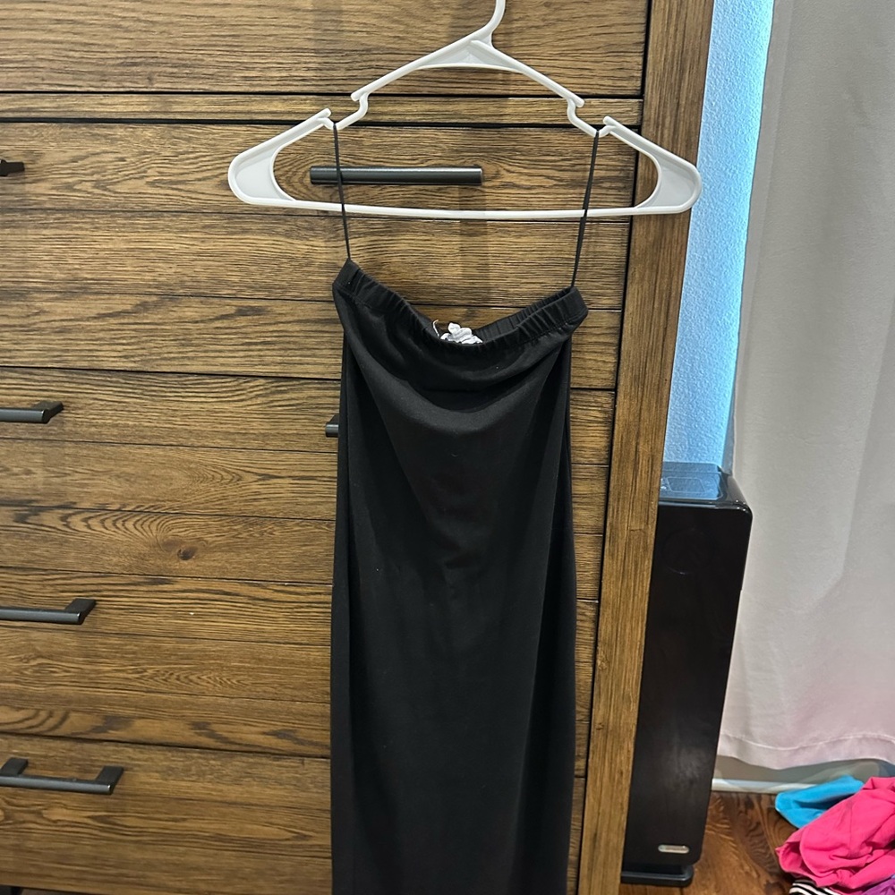 Strapless dress